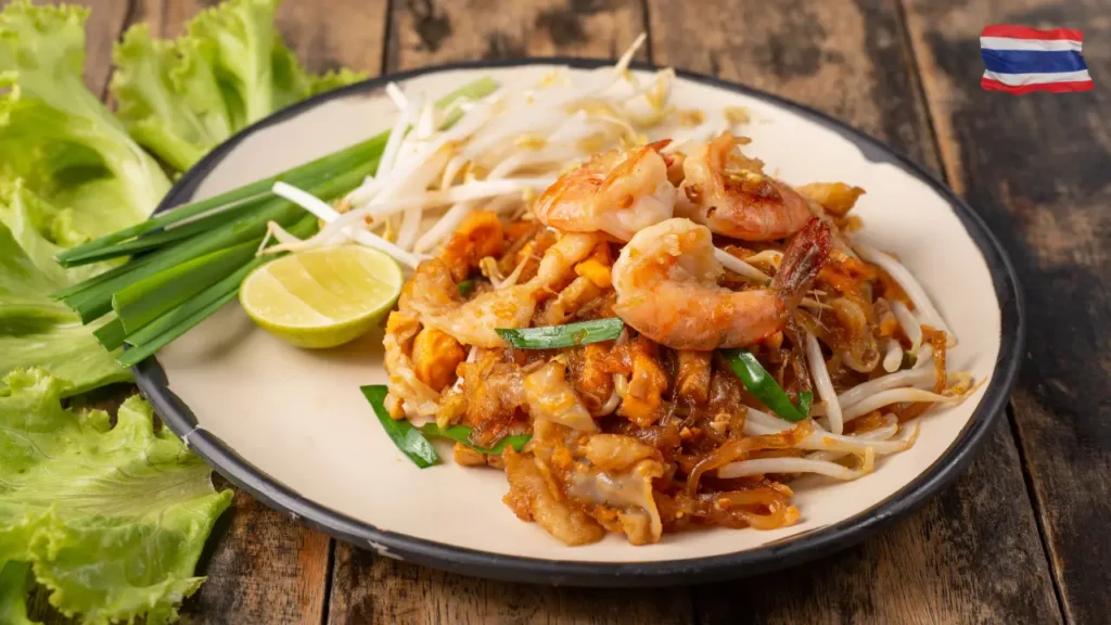 Pad Thai (stir-fried rice noodles)