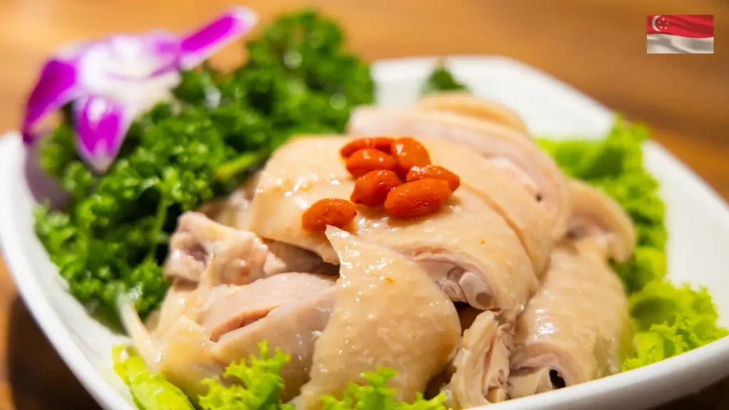 Singaporean Hainanese Chicken Rice